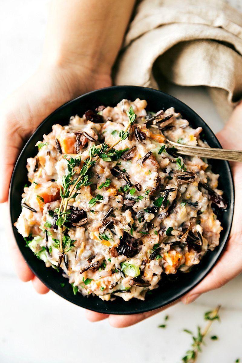 Lion's Mane Mushroom and Wild Rice Pilaf