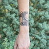 Chanterelle Mushroom Temporary Tattoo