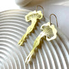 Brass Mushroom Lady Earrings