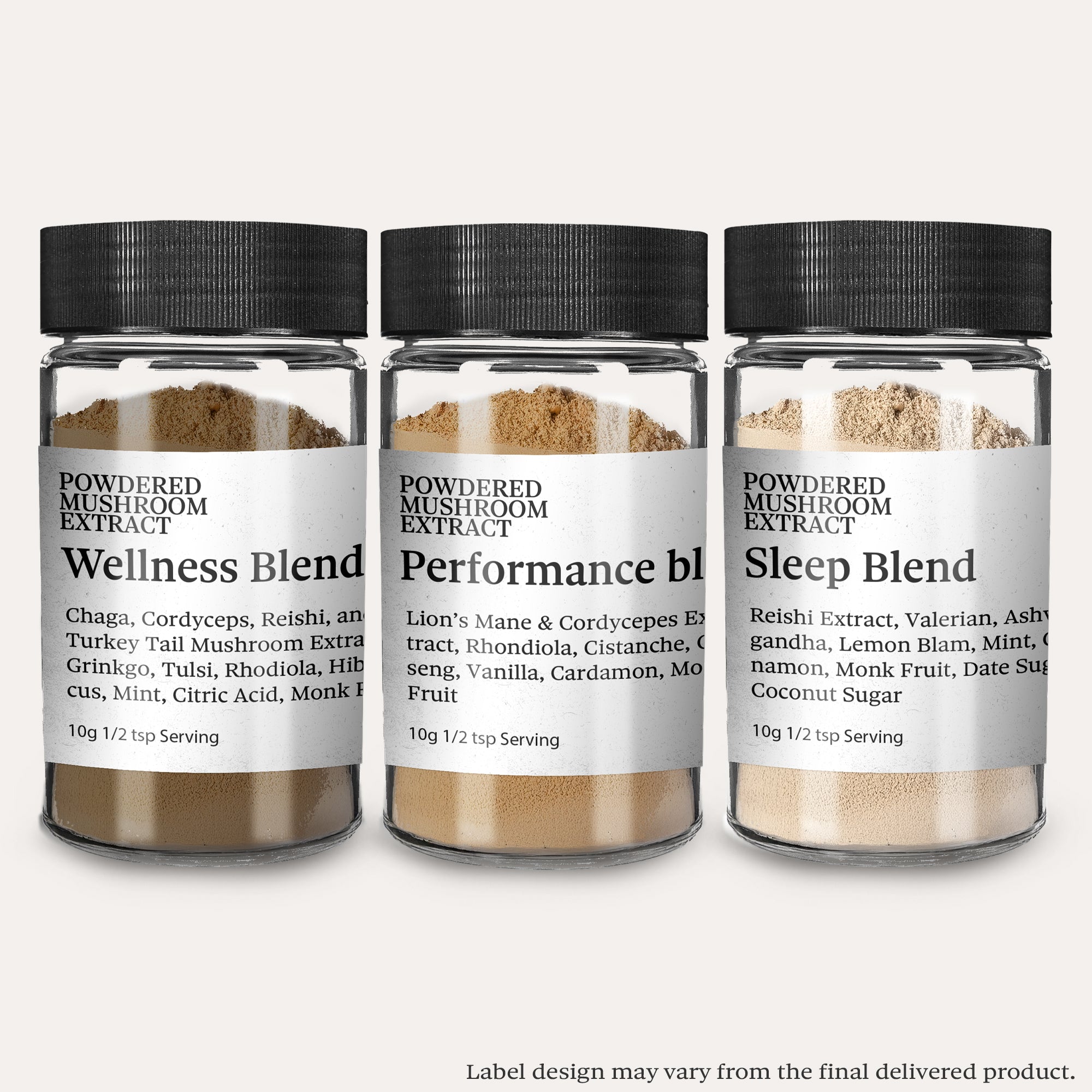 Mushroom Powder Extract: One Week Supply (10g)