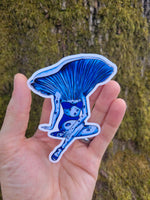 Lady Lactarius | Sexy Mushroom Pinup Girl Sticker