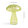 Mini Glass Mushroom Bud Vase