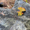 Chanterelle Enamel Pin
