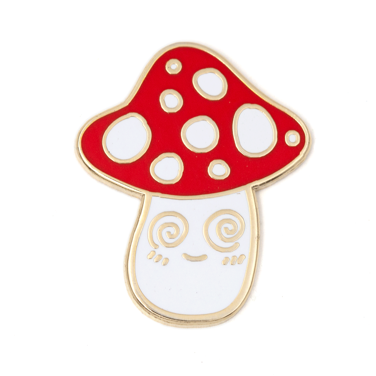 Trippy Mushroom Enamel Pin