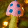 Felt Mushroom Decoration