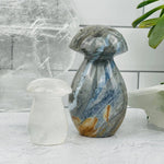 Crystal Gemstone Mushrooms - You Choose Weight and Stone -