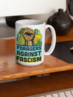 Foragers Against Fascism | Anti-Oligarchy Mug | 11oz/15oz