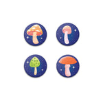 Mushrooms Magnet Set