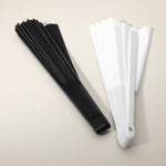 12PCS - Plain Folding Line Dance Hand Fan