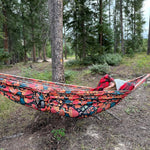 Double Hammock & Straps | Midnight Mushroom