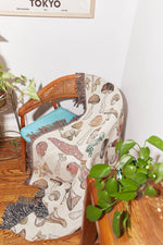 Mushroom Throw Blanket