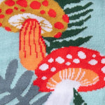 Wonderland Mushrooms Knee High Socks