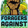 Foragers Against Fascism Sticker | Anti-Oligarchy Artwork