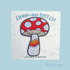 Mushroom Rainbow, Magic Shroom Embroidered Iron-On Patch