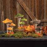 Velvet Mushroom Sitter 3 Asstd
