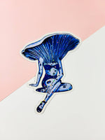 Lady Lactarius | Sexy Mushroom Pinup Girl Sticker