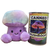 Canned Mushroom - Ombre Rainbow Mushroom Plush Gift w/Jokes