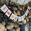 Rainbow Mushrooms Prayer Flags