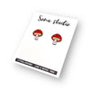 Mushroom Magic Earrings 