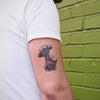 Chanterelle Mushroom Temporary Tattoo