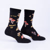 Let that Shiitake Go Crew Socks