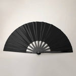 12PCS - Plain Folding Line Dance Hand Fan