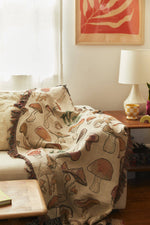 Mushroom Throw Blanket