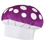 Soft Cozy Cartoon Mushroom Hat For Kids - Assorted