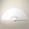 12PCS - Plain Folding Line Dance Hand Fan