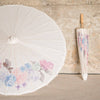 Pretty Paper Parasol With Bamboo Handle - Vintage Floral
