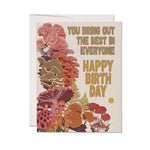 Fungi Birthday greeting card