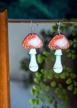 Mushroom Earrings