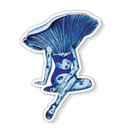Lady Lactarius | Sexy Mushroom Pinup Girl Sticker