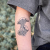 Chanterelle Mushroom Temporary Tattoo